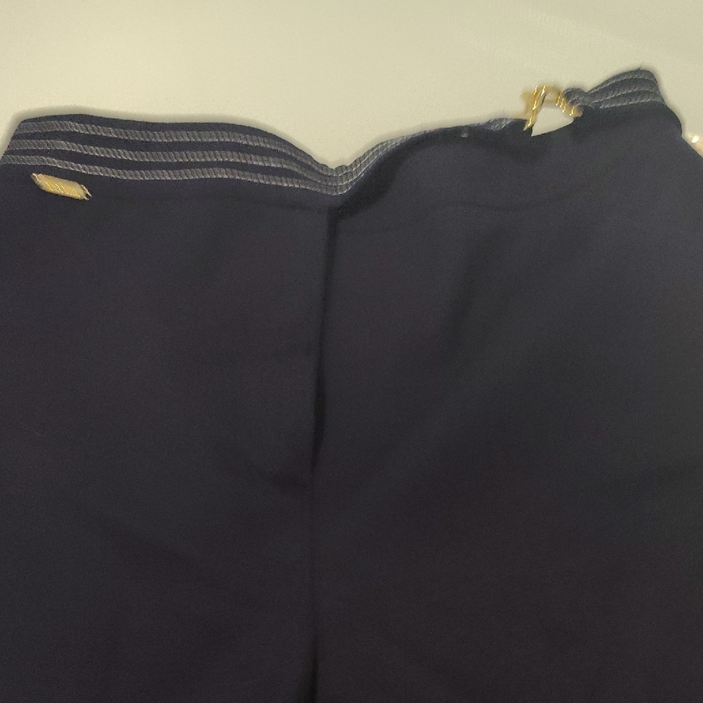 St. John Sport by Marie Gray Navy Boot Cut Pants
